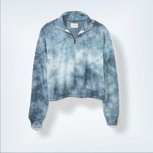 ✨ SOLD ✨ AE | Fleece Cinched Quarter-Zip Sweatshirt